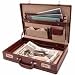 Masters Expander Executive Case Cognac - Nickel locks