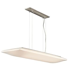 Ara Island Pendant in Brushed Nickel Bulb Type: (4) 39W Fluorescent