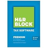 H&R Block Tax Software 2013 Premium + State