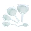 Kitchen Craft Round Nylon Mesh Plastic Strainer, 15cm