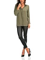 Bleu Marine Camisa Mujer Oscar (Caqui)