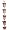 Monarchs Pure Copper Tulip Cup Rain Chain 8-1/2 Feet Length