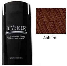 Juveker Hair Building Fibers: Color Auburn (28 Grams)