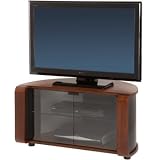 Compare Prices: Off-The-Wall 'Profile' Walnut Veneer Corner TV Cabinet