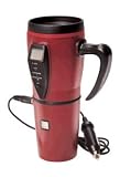 Smart Mug with Temperature Control (Red) (8.5H X 3.5W X 3.5D)