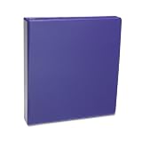 Antimicrobial Presentation View Binders, 1 Capacity, 2-Pack, Purple (Grape)
