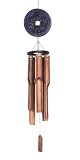 All Natural Handmade Bamboo Chime - Ceramic Chinese Coin Design