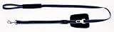 Bamboo Quick Control 6-Foot Leash with Seat Belt Latch Black