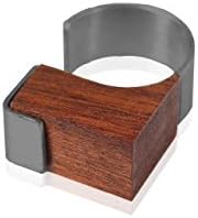 Sale 25% Off - Women Silver Wood Ring - 5th wedding anniversary gift - geometric ring - unique ring for her Architecture Structure Ring