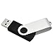 KEXIN 10pcs 1GB USB2.0 Flash Drive USB Drive Flash Memory Stick Swivel Pen Drive Black 1G