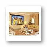 Elite Screens VMAX2 Electric projection Screen, 4:3 Aspect Ratio-92in (Max White)