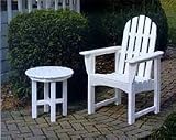 Adirondack Dining Chair-Black