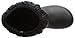 crocs Women's Winter Puff Boot Wom Snow Boot, Black/Charcoal, 6 M US