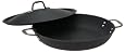 Calphalon Commercial Hard-Anodized 14-Inch Paella Pan with Lid