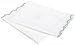 Peacock Alley Luxury Bed Linens Calypso 100-Percent Egyptian Cotton 400 Thread Count Percale Standard Pillow Cases, Sea Glass
