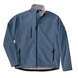 Port Authority - Glacier Soft Shell Jacket Atlantic Blue Chrome-3XL at Port Authority