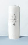 314EYuU SLL. SL160  Diamond Palm Wax Candle White