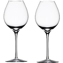Orrefors Difference Fruit Wine Glasses, Set of 2