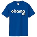 OBAMA 08 on 100% Heavy Cotton T-Shirt in 32 Colors
