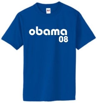Buy OBAMA 08 on 100% Heavy Cotton T-Shirt in 32 Colors online at Discounted New and Used prices. Delivered to your door with Off-The-Bookshelf.