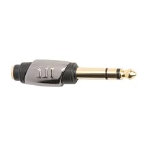 Monster MCL MSTFST MINI 1/8 Stereo Female to 1/4 Stereo Male Cable Adapter