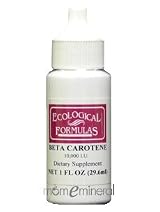 Beta Carotene 10,000 IU/Drop 1fl oz by Ecological Formulas