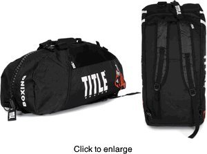 TITLE World Champion Sport Bag/Back Pack