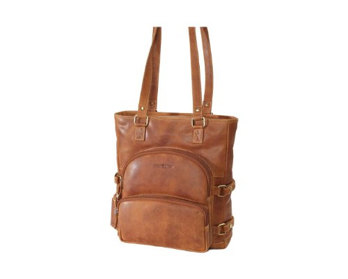 GreenBurry 566 Shopper-Umhängetasche-1 A4-Business-H35xB25xT15,