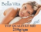 BELLA VITA Spannbetttuch Wasserbett Spannbettlaken 180x200-200x220 Farbe natur