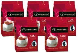Braun 01316-5PACK Tassimo Suchard Hot Chocolate Pods, 40 Pods