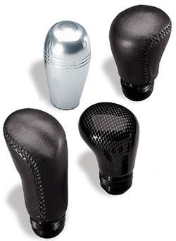 B&M 80744 Short Leather Shifter Knob