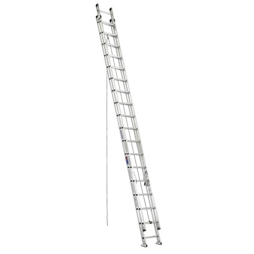 Werner D1536-2 300-Pound Duty Rating Aluminum Flat D-Rung Extension Ladder, 36-Foot On Sale