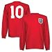 Umbro England 1966 Long Sleeve Jersey Vermillion - Red - Large