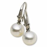 18K White Gold Paspaley South Sea Cultured Pearl Earrings