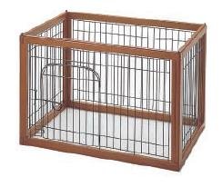 Richell Pet Pen 90-60, Autumn Matte Finish