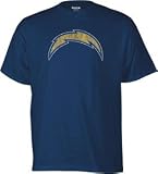 San Diego Chargers Reebok Distressed Faded Logo T-Shirt