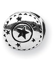 Circle of Stars Charm in Silver for 3mm Charm Bracelets