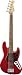 Fender Deluxe Active Jazz Bass® V (Five String), Candy Apple Red, Rosewood Fretboard