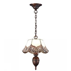 14 Inch W Mariposa 3 Lt Candle Cluster Pendant Ceiling Fixture by Meyda