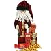 SCHEDULE YOUR DELIVERY DAY! Santa Claus Gift Box of Holiday Christmas Treats