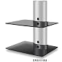 DRS101BS DVD Player/Amplifier/Speaker Wall Mount Shelves for LCD/Plasma TV