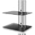 DRS101BS DVD Player/Amplifier/Speaker Wall Mount Shelves for LCD/Plasma TV