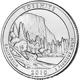 2010 D Yosemite National Park Quarter Roll