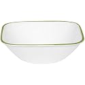 Corelle Bamboo Leaf Square Round 22-Ounce Soup/Cereal Bowl