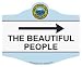 Nantucket The Beautiful People Car Magnet