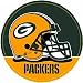 4 1/2 Round Sticker - Green Bay Packers