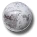 Iridescent Moon Marble with Craters and Mares, 5 in a Pouch, Half Inch Diameter