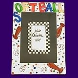 Softball Picture Frame 5x7