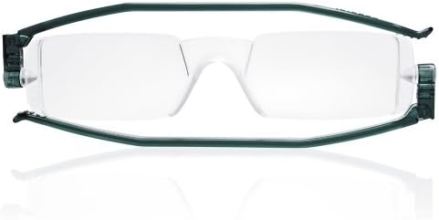 Nannini Italy Compact One Ultra Thin Anallergic Reading Glasses (Various Optic Strengths &amp; Colors) (1, Grey)
