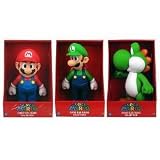 Super Mario Super Size 9'' Vinyl Figure Bundle (includes Mario, Luigi & Yoshi)